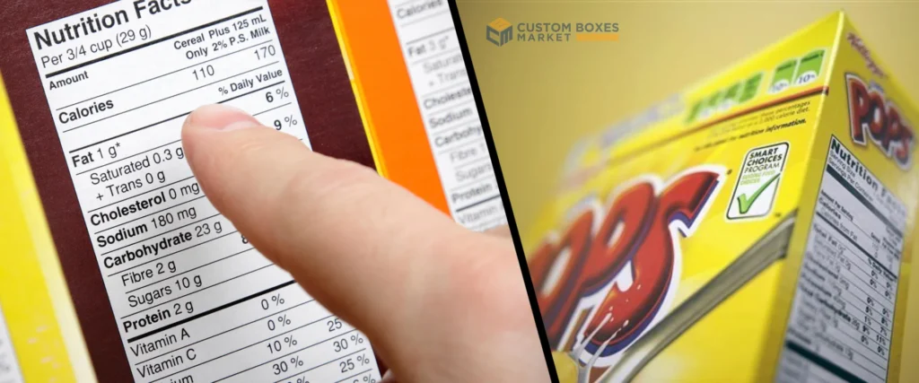 Information Requirements For Cereal